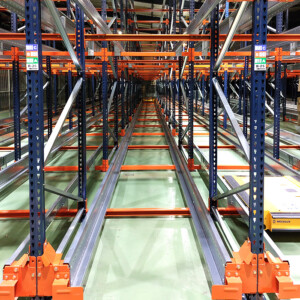 Pallet Shuttle Empty Aisle